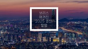 Read more about the article 보리스 매거진 2025년 칼럼 결산